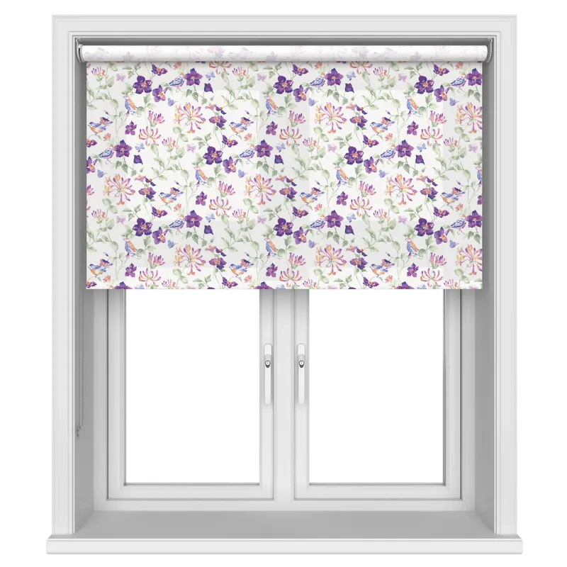 Laura Ashley Elmswell Violet Blinds Uk
