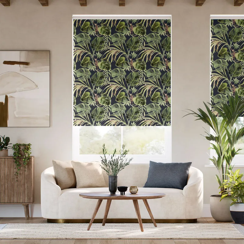 Monkey Business Slate Roller Blind