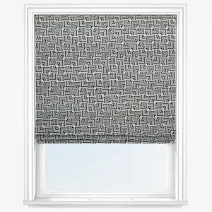 Symmetry Monochrome Roman Blind