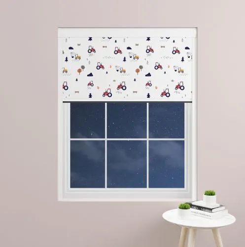 Harvester Red Blocout Blind