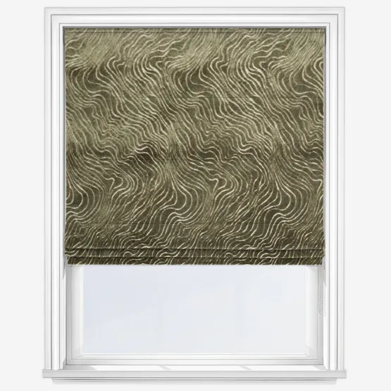 Casamance Piti Kaki Roman Blind