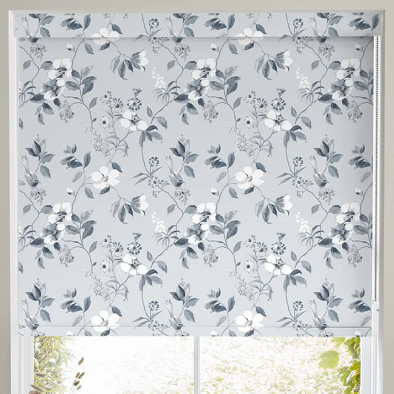 Caledonia Made To Measure Blackout Roller Blind Silver