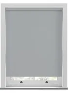 Unishade Blackout Ash Grey Twist Roller Blind