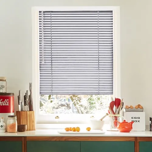 Filtra White (Perforated) Perfect Fit Venetian Blinds