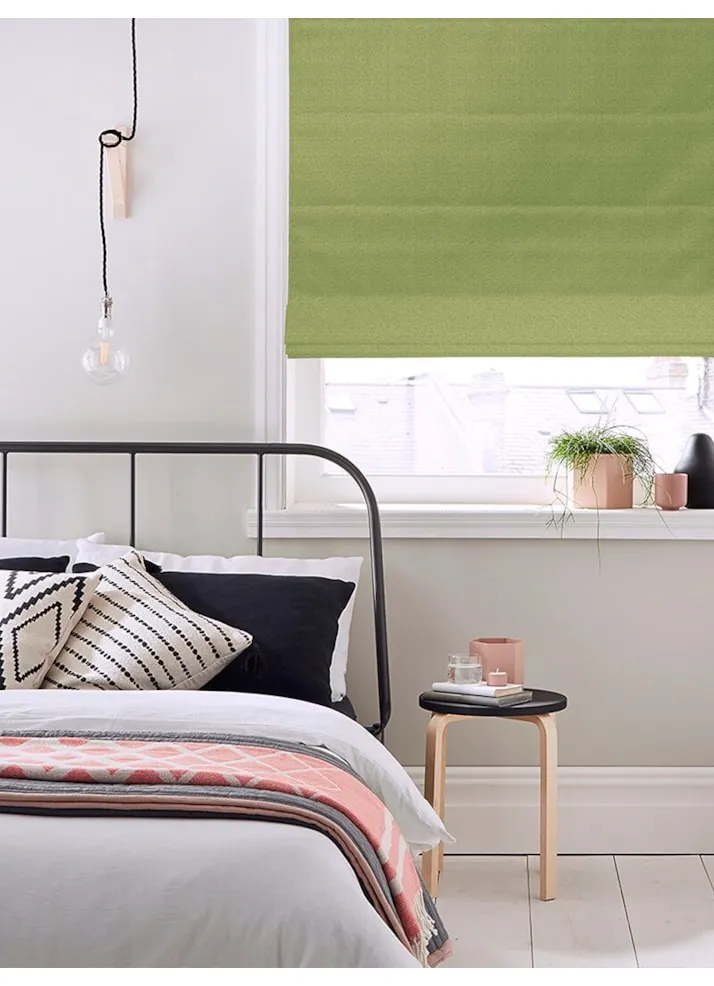 Tribeca Matcha Blackout Roman Blind