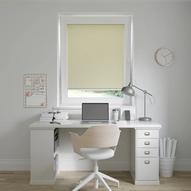 Perfect Fit Soft Cream Venetian Blinds 25mm