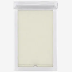 Deluxe Plain Vanilla Cream Perfect Fit Roller Blind