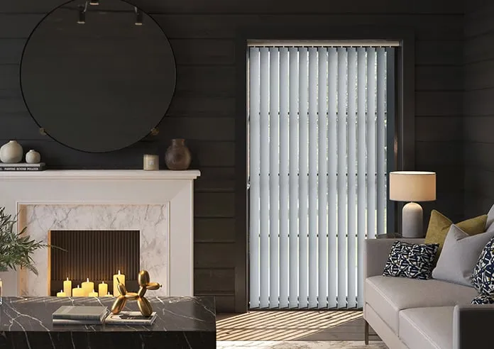 Roma Rhino Grey - Vertical Blind