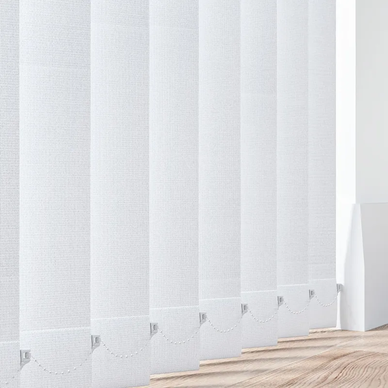 Aqualush White Pvc Vertical Blind
