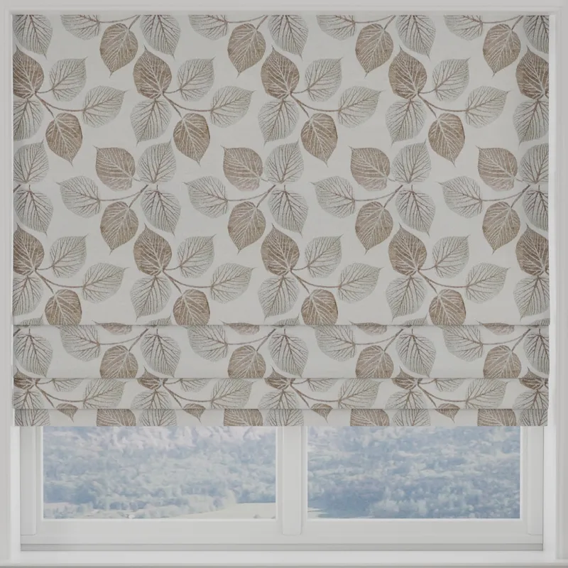Tanomah Made To Measure Roman Blind Silver