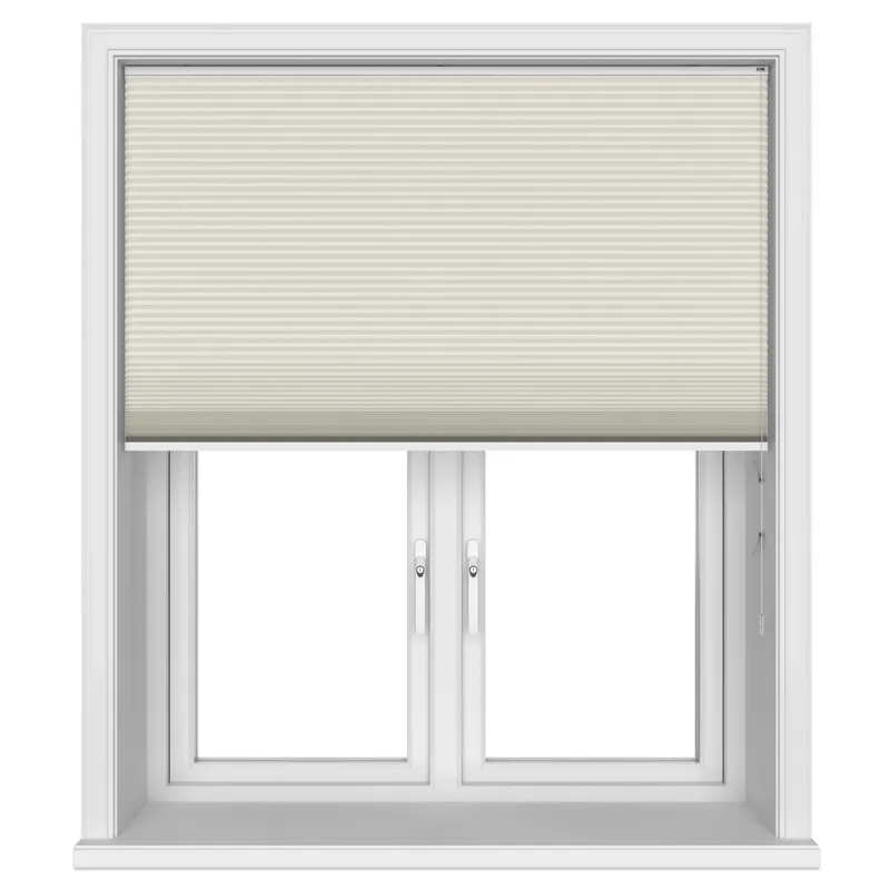 Blenheim Blockout White Mist Blinds Uk
