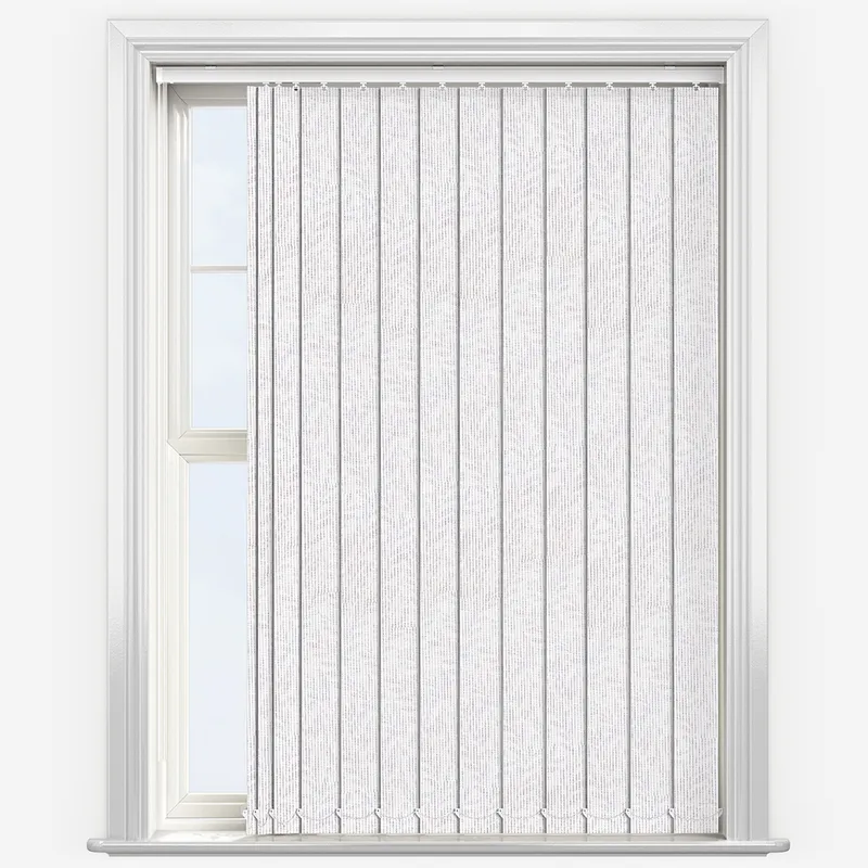Petal White Vertical Blind