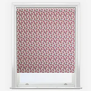 Land & Shore Seedling Red Blue Roller Blind