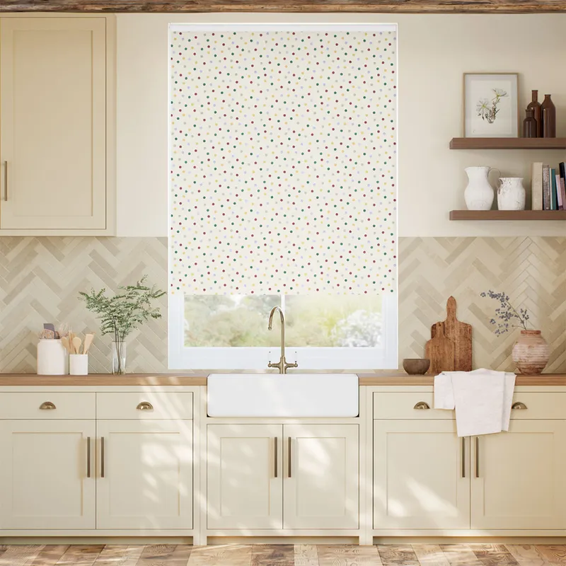 Polka Dot Multi Roller Blind