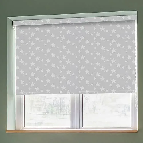 Magical Grey (Blackout) Childrens Roller Blinds