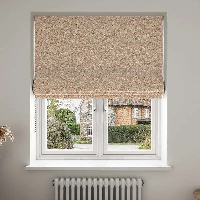 Laura Ashley Loveston Coral Pink Blinds Uk