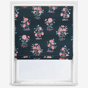 Cath Kidston Kingdom Posey Navy Roman Blind