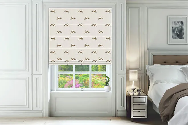 Emily Bond Alice Stone - Designer Roman Blind
