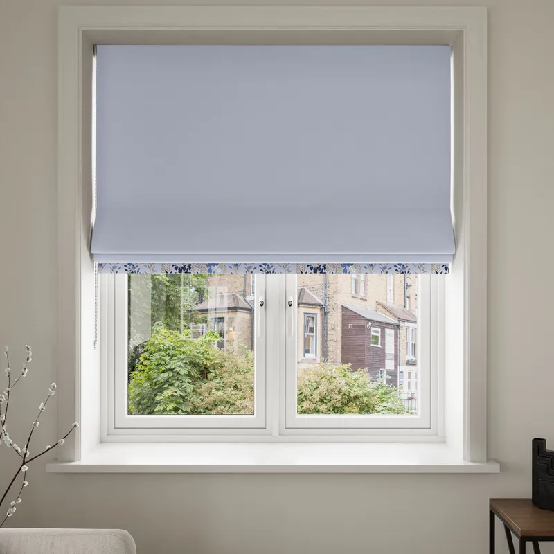 Sara Miller Wisteria Pale Blue Blinds Uk