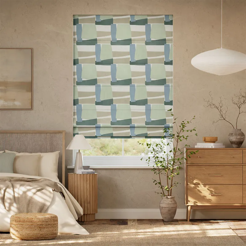 Porto Frost Roman Blind