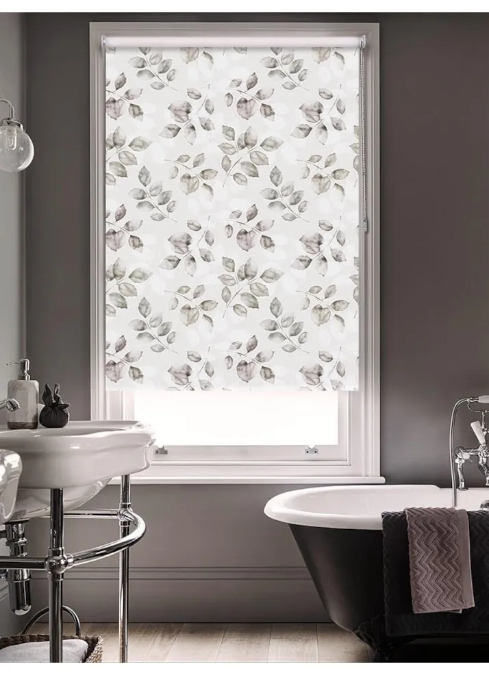 Ash Leaf Grey Roller Blind