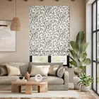 Sweet Bay Charcoal Roman Blind