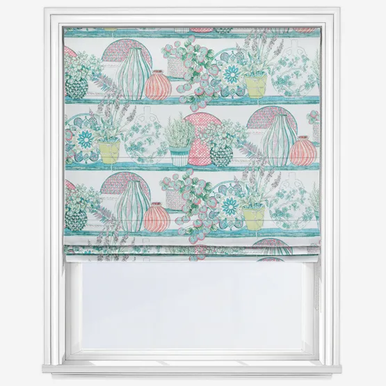 Clerkenwell Petal Roman Blind