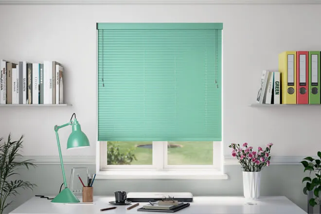 Galaxy Mint - Venetian Blinds