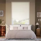 Elodie Clotted Cream Relaxed Roman Blind