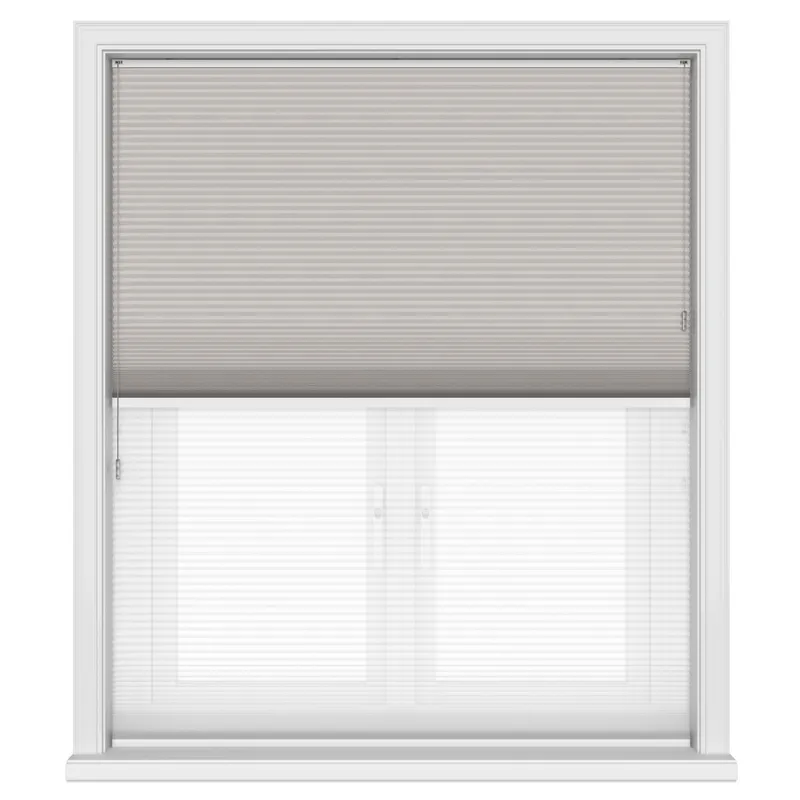 Tradechoice Blockout Taupe Day & Night Blinds Uk