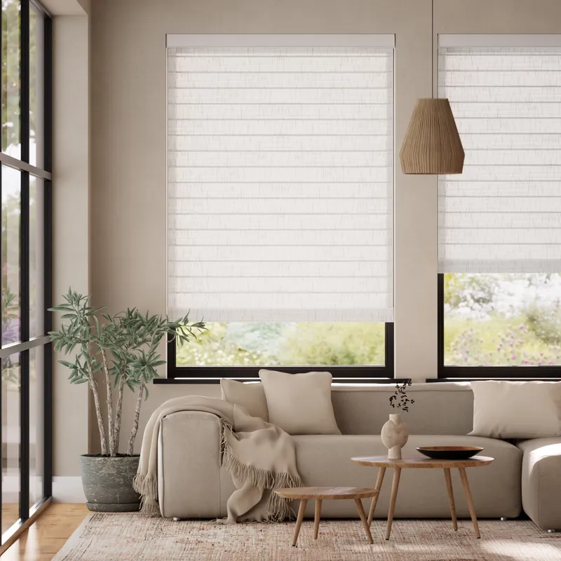 Illusion Blanc Roller Shade