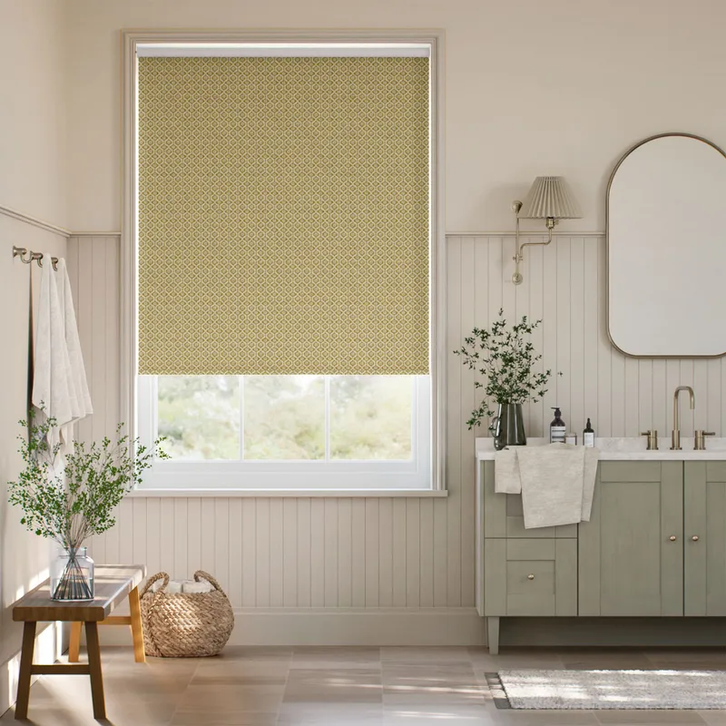 Giverny Honey Roller Blind