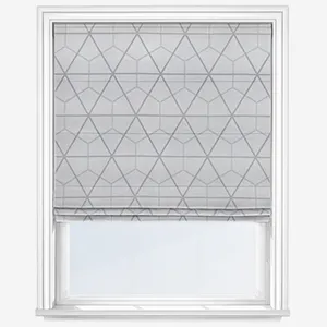 Riga Silver Roman Blind