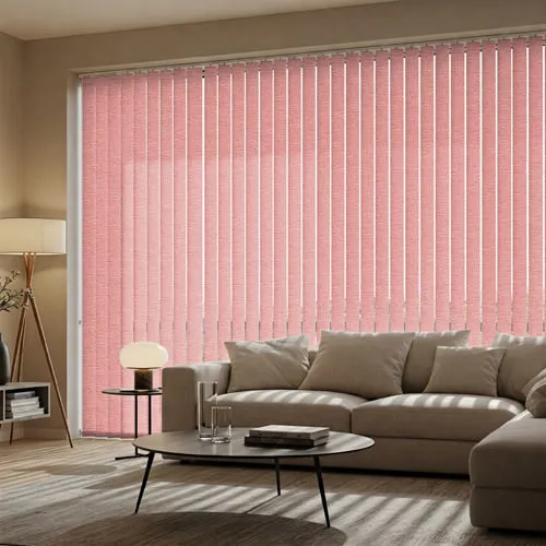 Piper Poppy Light Filtering Vertical Blinds