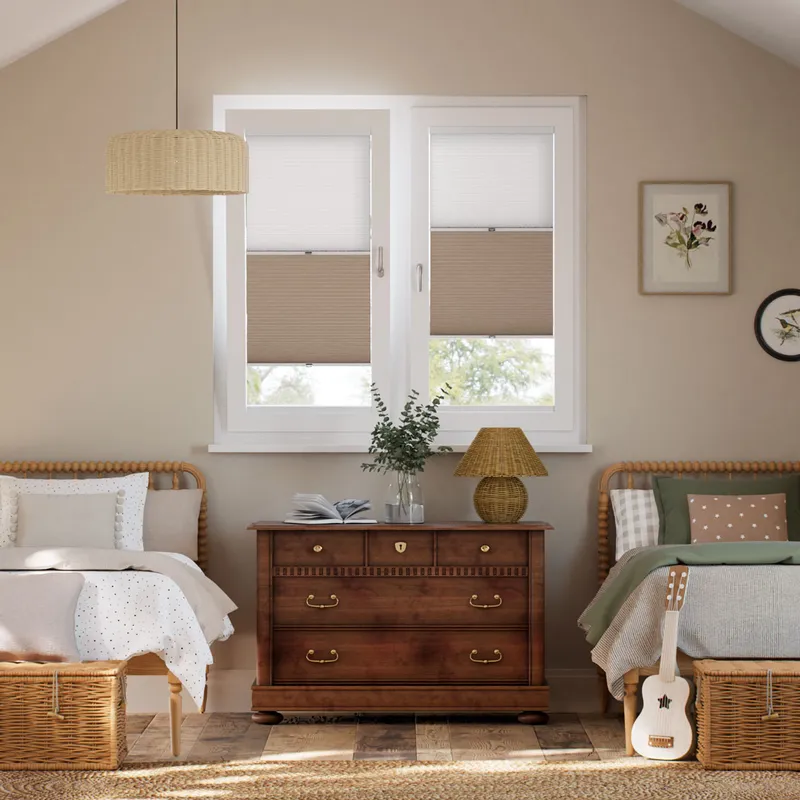 Stick On Night & Day Duo Pebble Thermal Blind