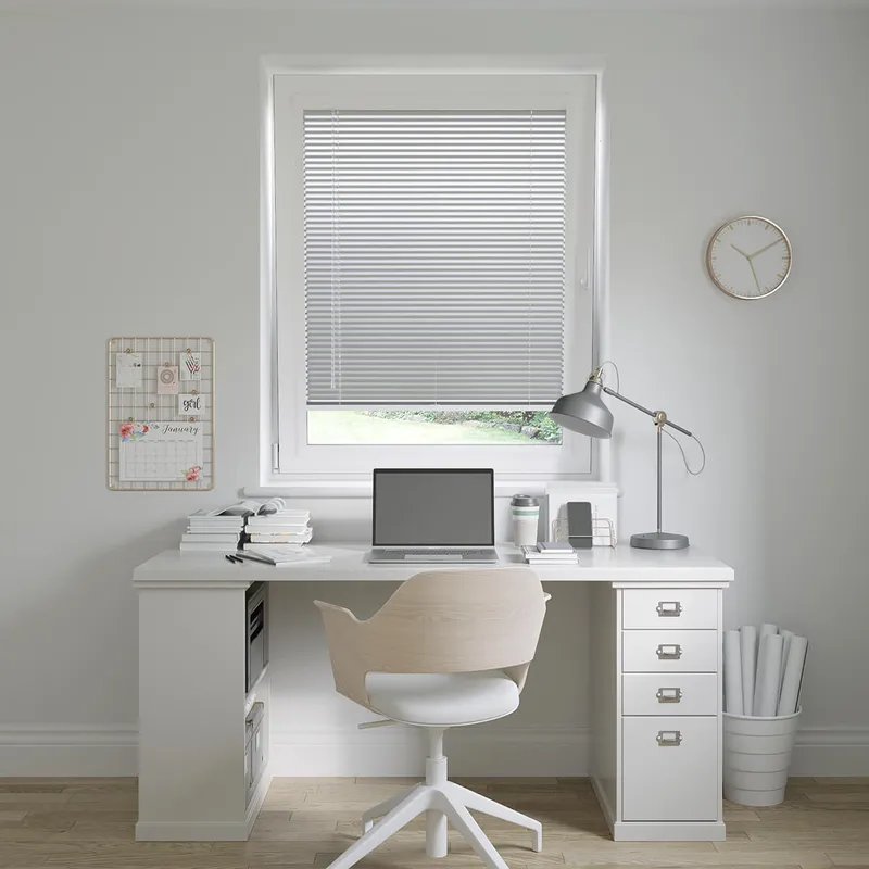 Perfect Fit Pewter Grey Venetian Blinds 25mm