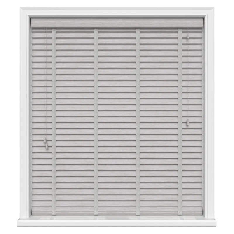 Lunar Oak Wood Grain With Tapes Eco-wood Blinds Uk