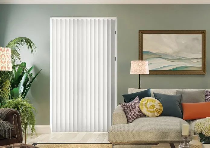 Shimmer (Blackout) Silver Birch - Vertical Blind