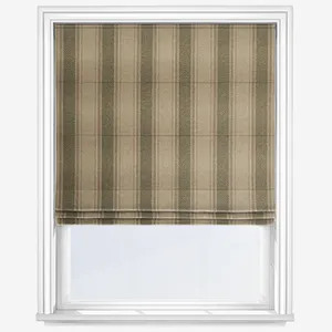 Moon Regency Natural Olive Roman Blind