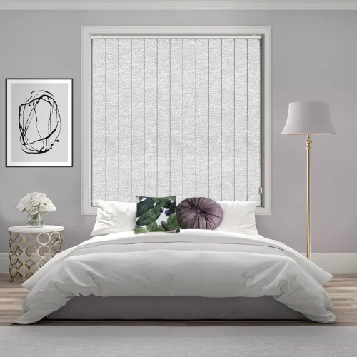 Cody Nordic White Vertical Blind