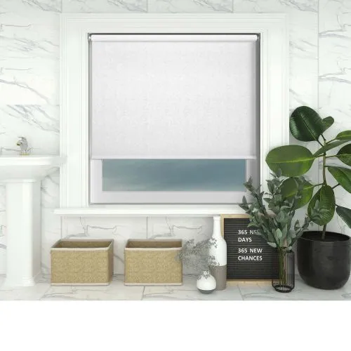 Ava White Cordless Roller Blind