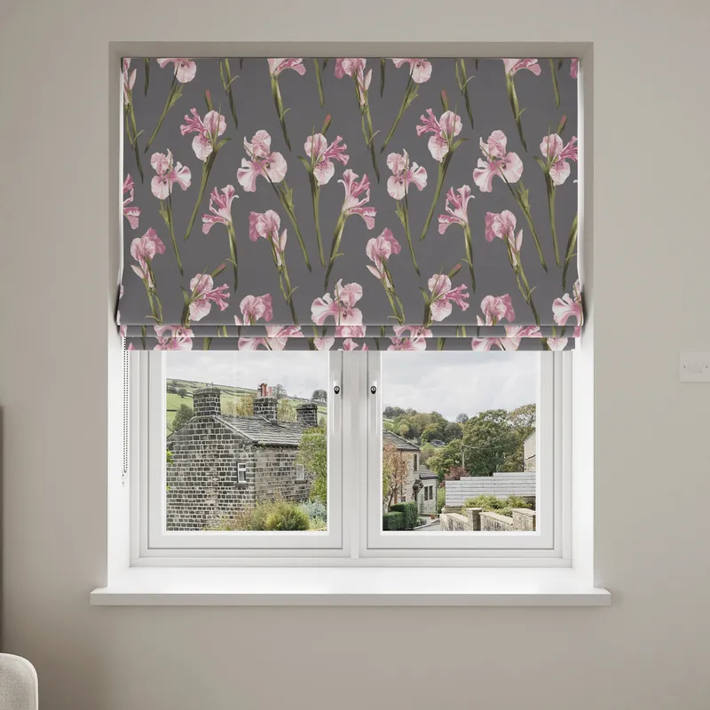 Ted Baker Velvet Wild Iris Pink & Charcoal