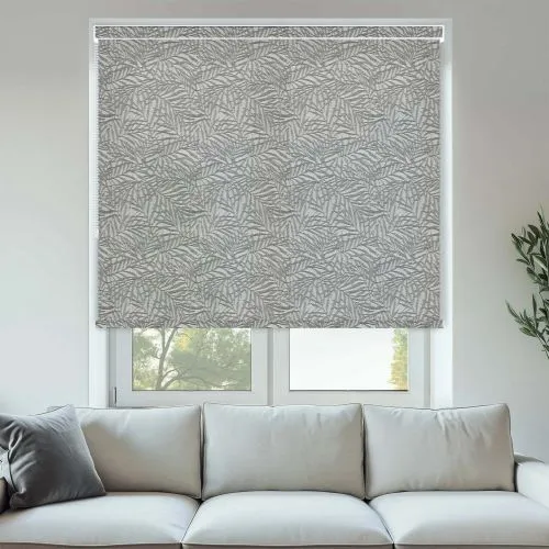 Aura Charcoal Pelmet Roller Blinds - Stylish Window Covering