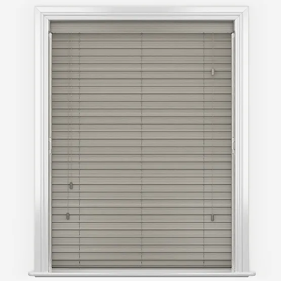 Expressions Greige Wooden Venetian Blinds