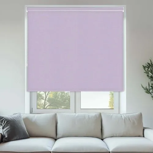 Vibe Blackout Lilac Pelmet Roller Blinds - Elegant & Functional
