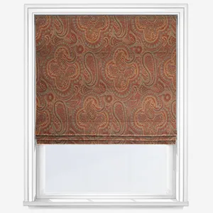 Moon Mac Burnt Orange Roman Blind
