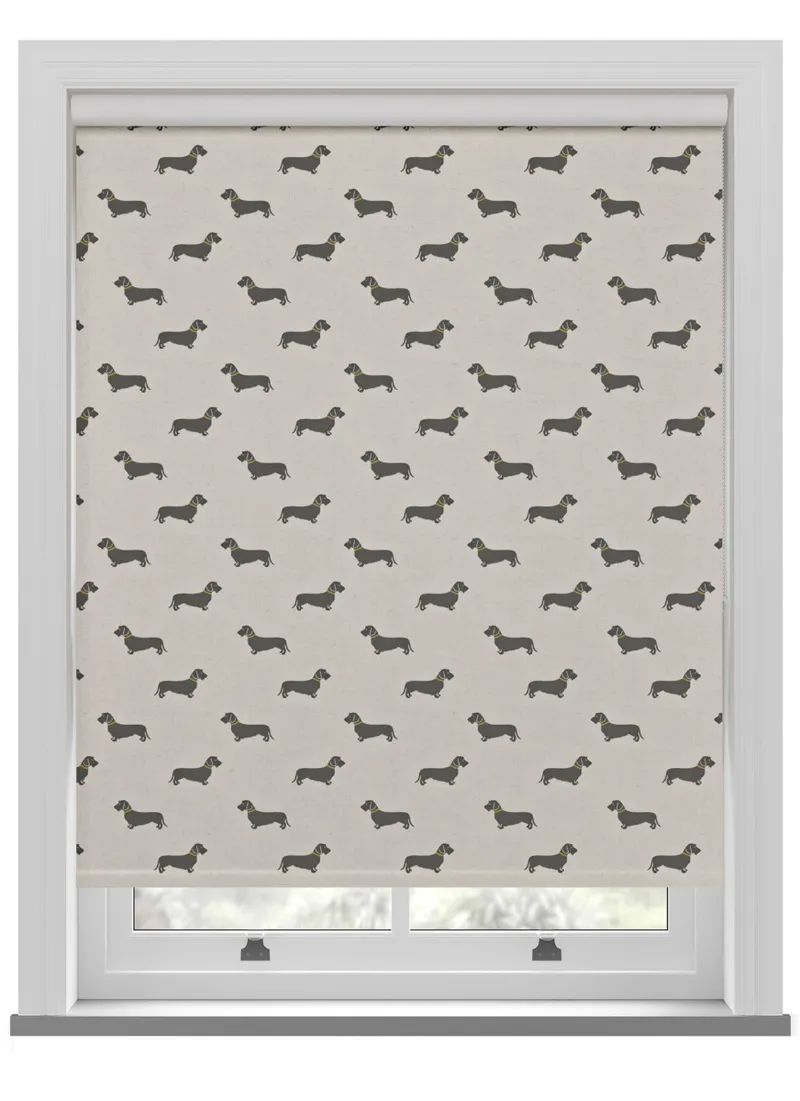 Emily Bond Basil Pebble Roller Blind