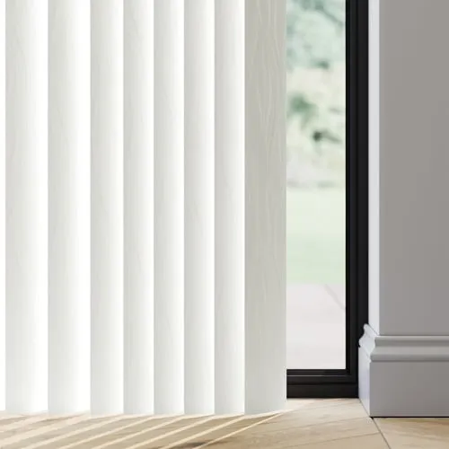 Amari Cream Rigid Vertical Blinds