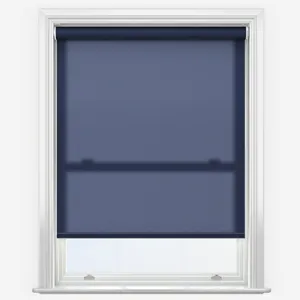 Deluxe Plain Indigo Roller Blind