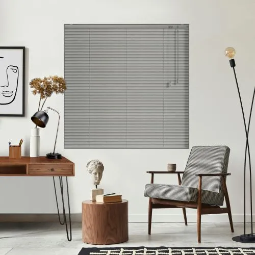 Grey Wood Effect Venetian Blind